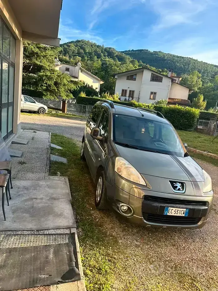 Usata Peugeot Partner 109 CV (80 kW) 2010 Verde Monovolume
