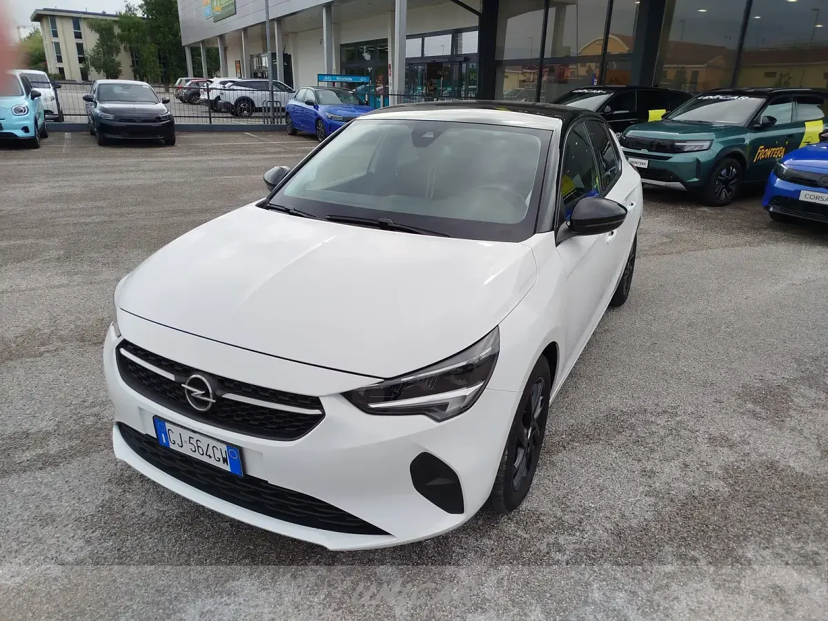 Usata Opel Corsa S 101 CV (74 kW) 2022 Bianco Utilitaria