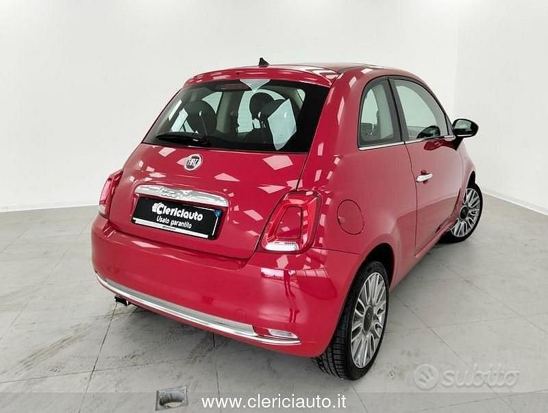 Usata Fiat 500C Lounge 95 CV (69 kW) 2016 Rosso Cabrio