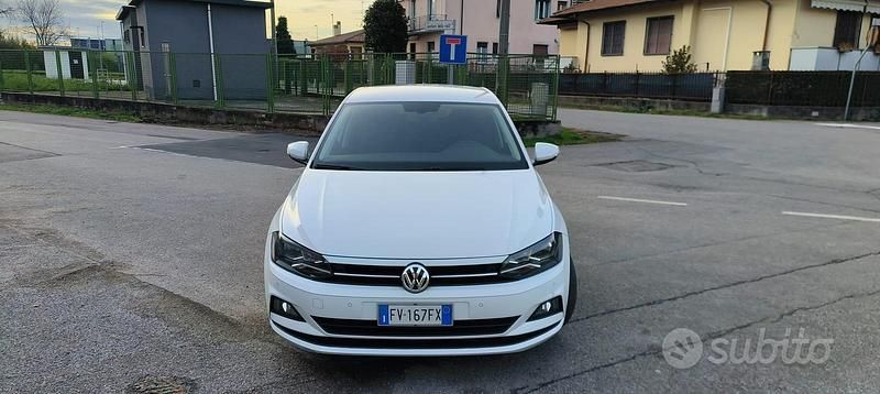 Usata VW Polo Comfortline 80 CV (58 kW) 2019 Bianco Berlina