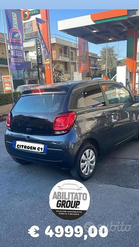Usata Citroën C1 68 CV (50 kW) 2016 Grigio Utilitaria