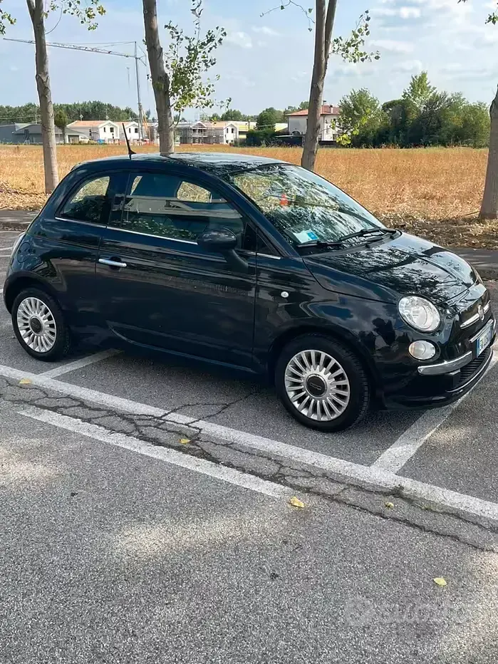 Usata Fiat 500 Lounge 69 CV (50 kW) 2014 Nero Berlina