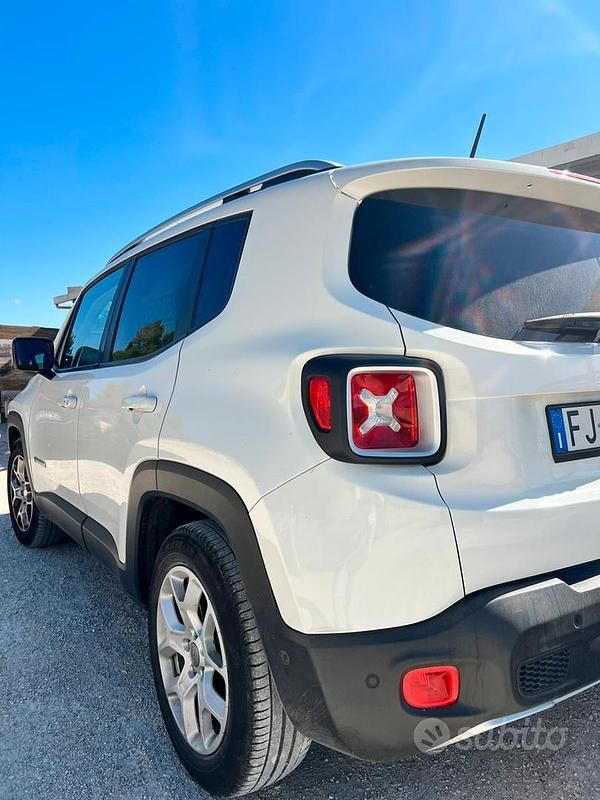 Usata Jeep Renegade Limited 120 CV (88 kW) 2017 Bianco SUV