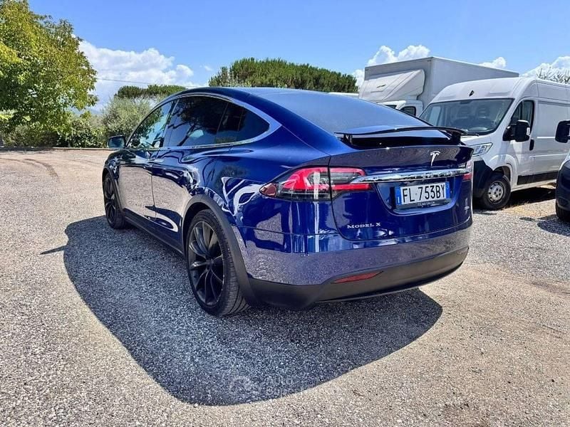 Usata Tesla Model X 158 kW (215 CV) 2017 Blu SUV