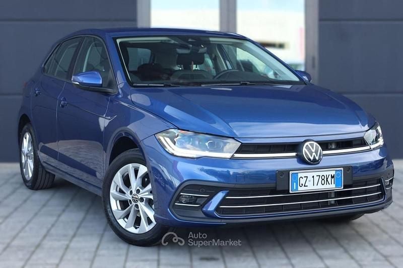 Usata VW Polo Style 95 CV (69 kW) 2025 Blu Utilitaria
