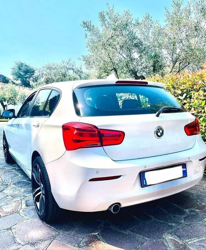 Usata BMW 114 95 CV (69 kW) 2017 Bianco Utilitaria