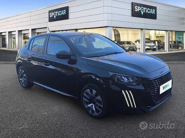 Usata Peugeot 208 Style 75 CV (55 kW) 2025 Nero Utilitaria