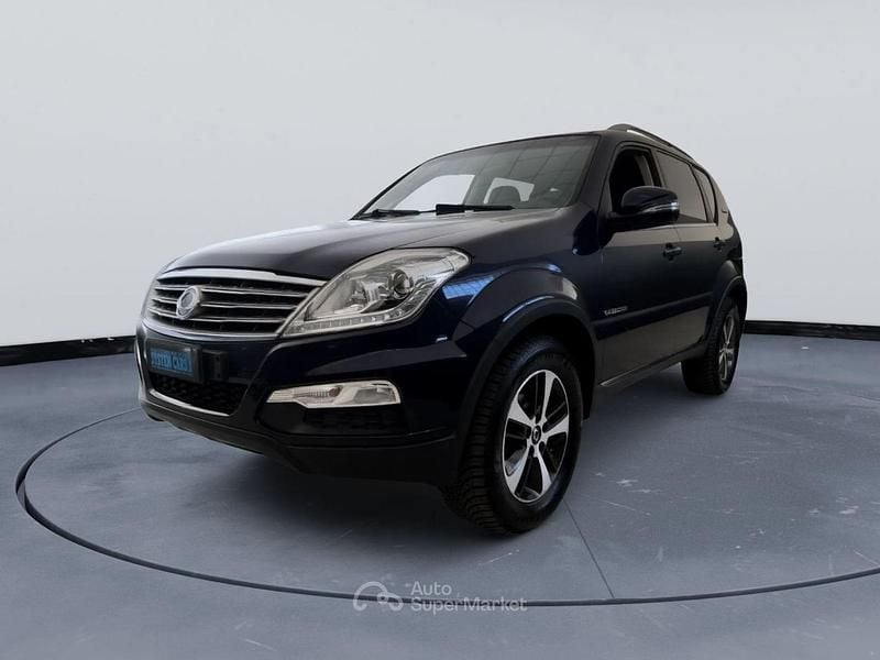 Usata Ssangyong (KGM) Rexton 178 CV (130 kW) 2016 Blu/azzurro SUV