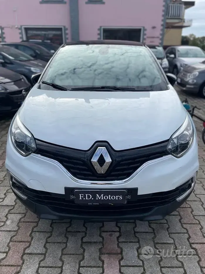 Usata Renault Captur 90 CV (66 kW) 2019 Bianco SUV