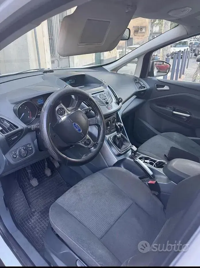 Usata Ford C-MAX 115 CV (84 kW) 2013 Bianco Monovolume