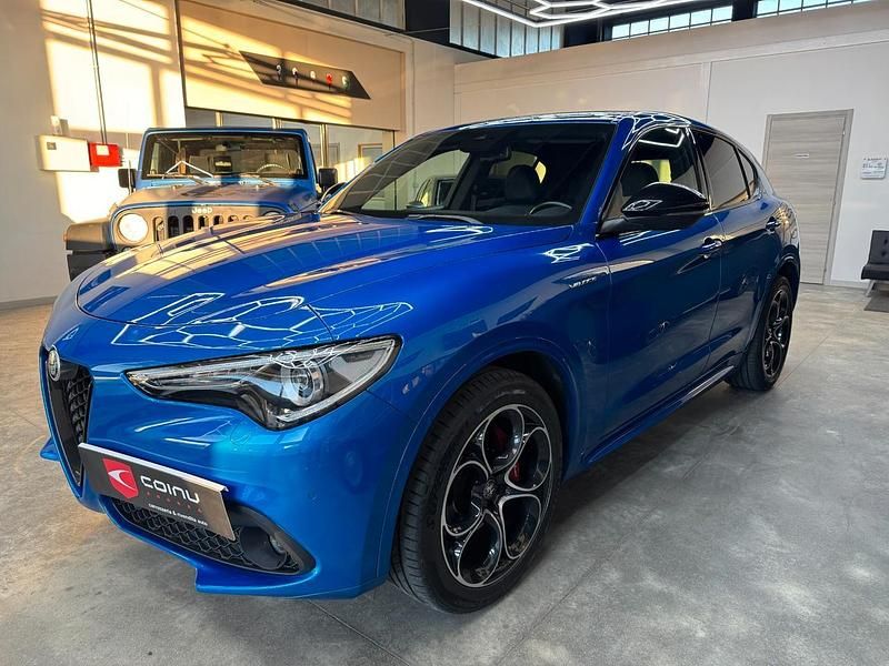 Usata Alfa Romeo Stelvio Veloce 210 CV (154 kW) 2022 Blu SUV