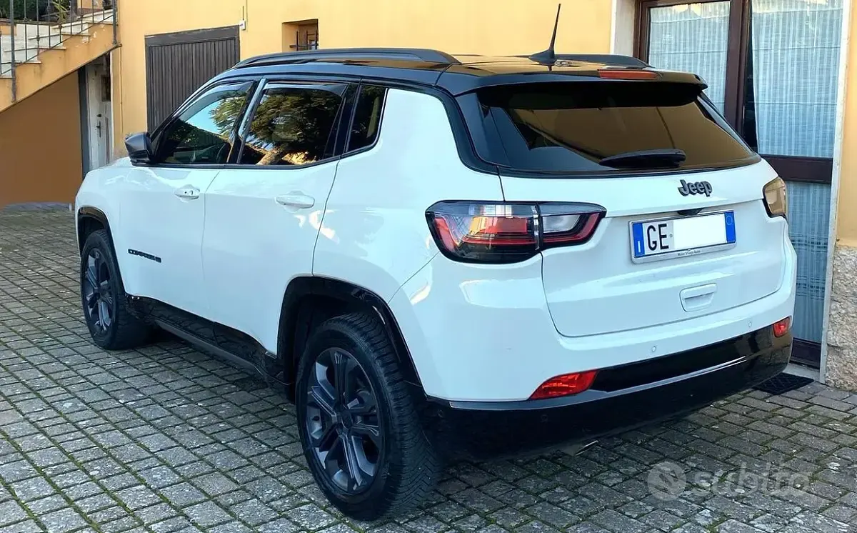 Usata Jeep Compass 131 CV (96 kW) 2021 Bianco SUV