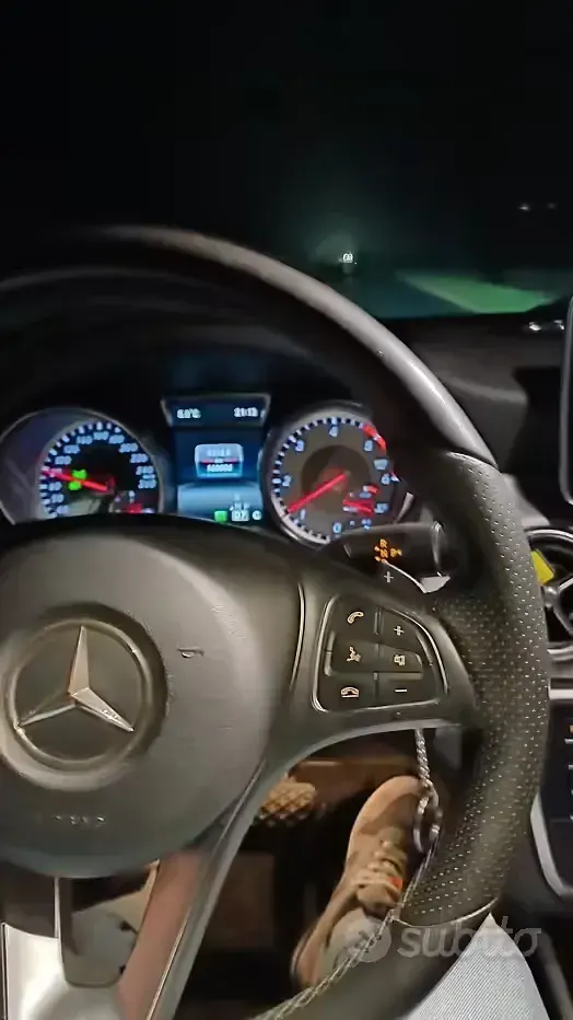 Usata Mercedes CLA220 177 CV (130 kW) 2017 Bianco Coupé