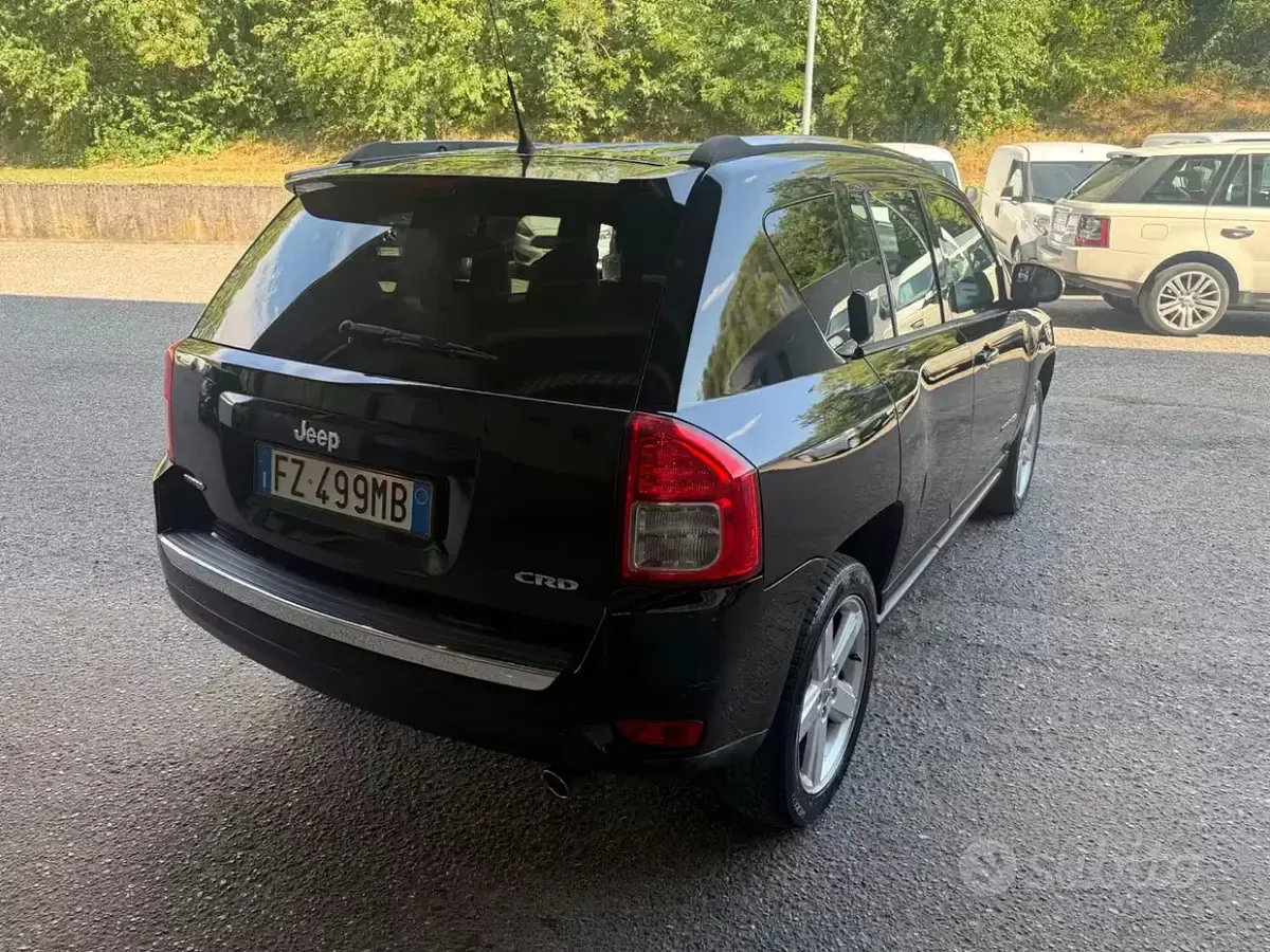 Usata Jeep Compass Limited 163 CV (119 kW) 2012 Nero SUV