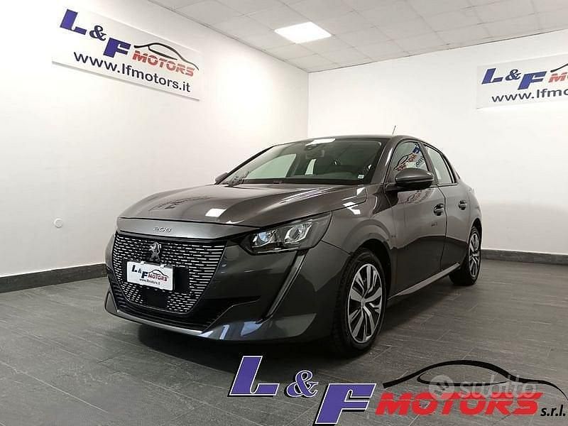 Usata Peugeot 208 Allure 102 CV (75 kW) 2019 Grigio Utilitaria