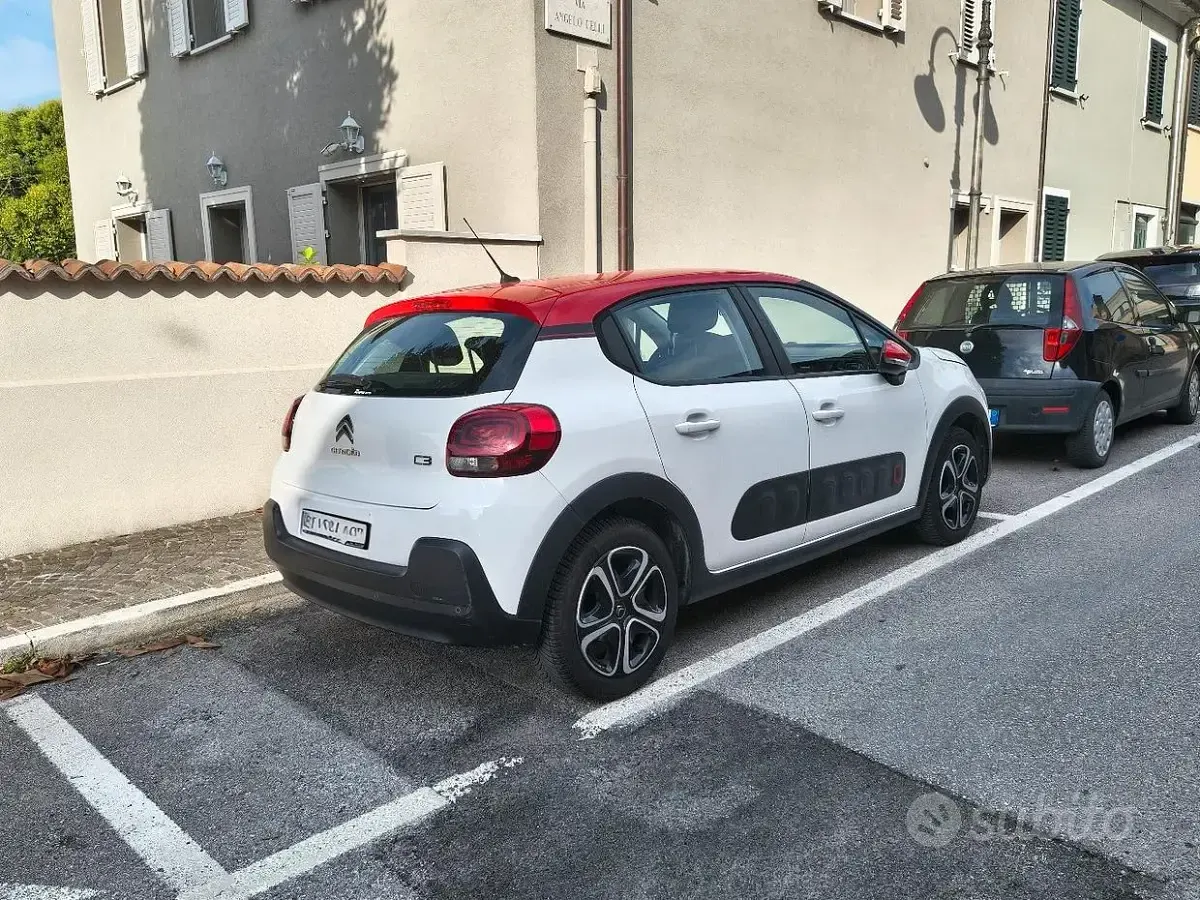 Usata Citroën C3 102 CV (75 kW) 2019 Bianco Utilitaria