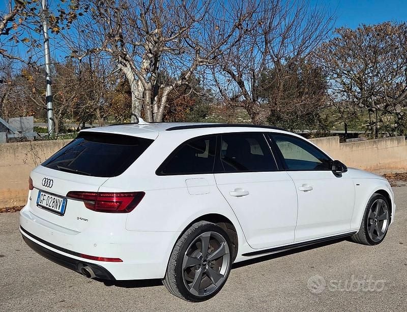 Usata Audi A4 S-Line 170 CV (125 kW) 2018 Bianco Station wagon