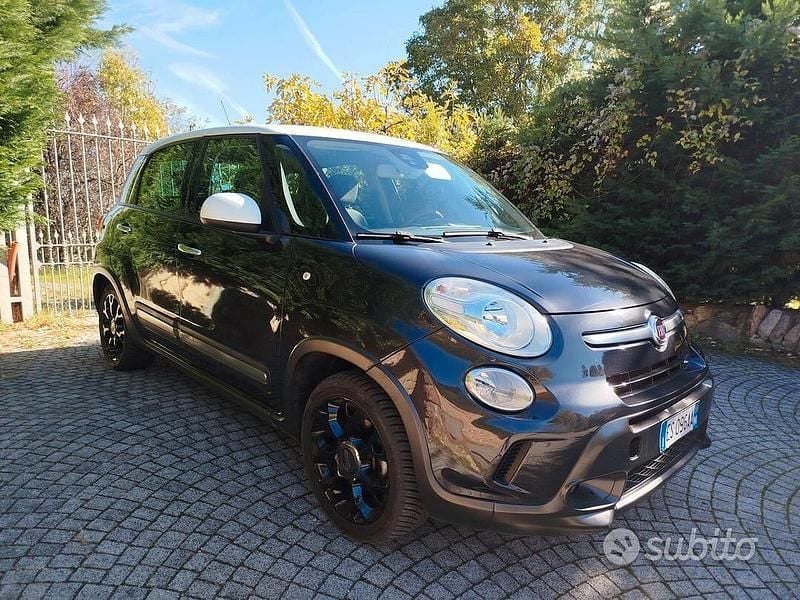 Usata Fiat 500L Trekking 85 CV (62 kW) 2013 Grigio Monovolume