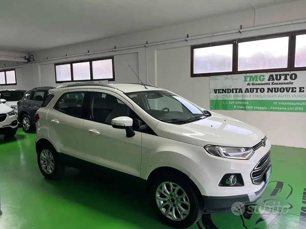 Begagnad Ford Ecosport Titanium 90 HK (66 kW) 2014 Vit SUV