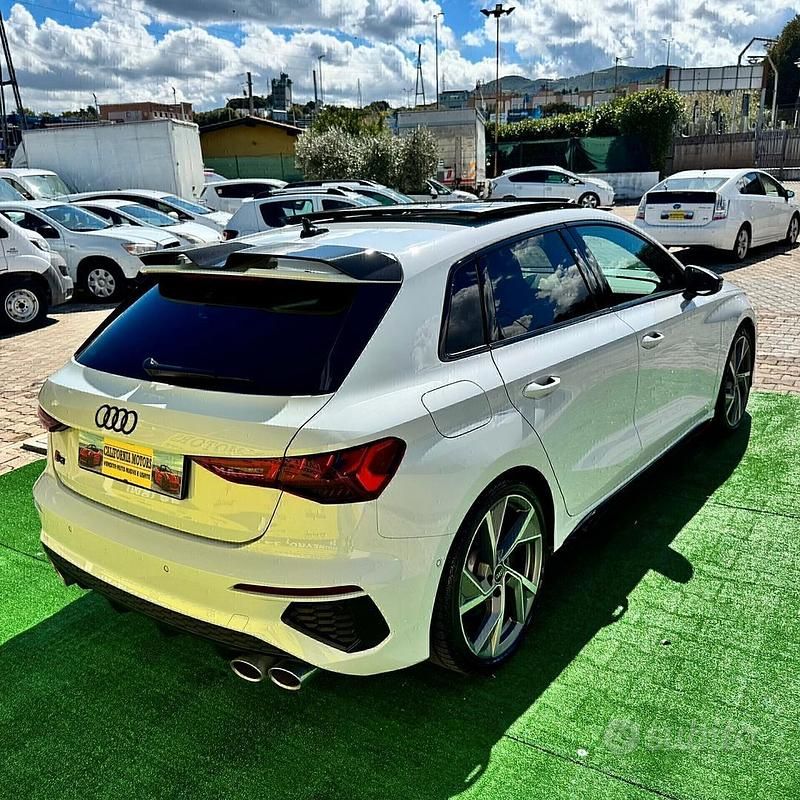 Usata Audi S3 310 CV (228 kW) 2021 Bianco Berlina