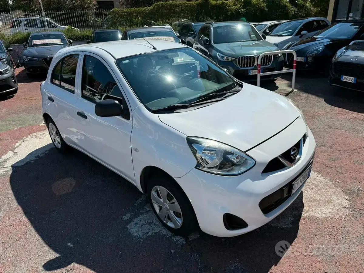 Usata Nissan Micra Visia 80 CV (58 kW) 2017 Bianco Utilitaria