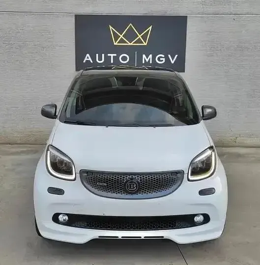 Usata Smart ForFour Brabus 108 CV (79 kW) 2016 Bianco Utilitaria