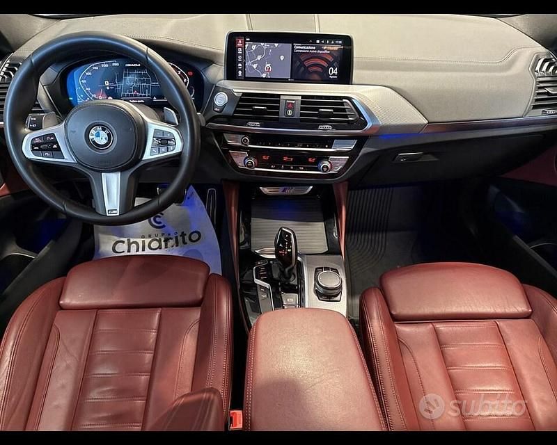 Usata BMW X4 326 CV (239 kW) 2020 Carbon schwarz metallizzata SUV