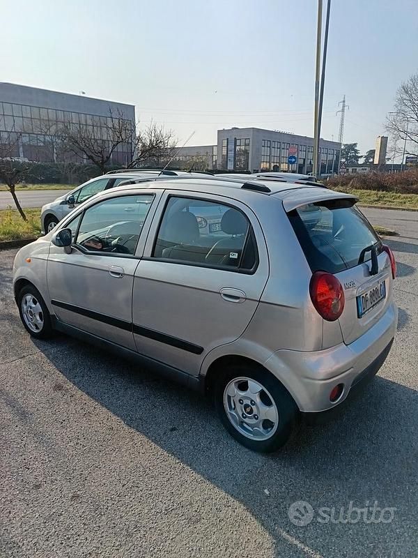 Usata Chevrolet Matiz SX 67 CV (49 kW) 2007 Grigio Utilitaria