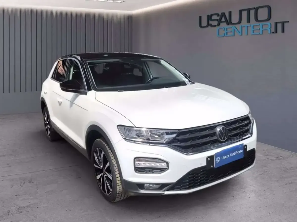 Brugt VW T-Roc Style 110 HK (80 kW) 2021 Hvid SUV