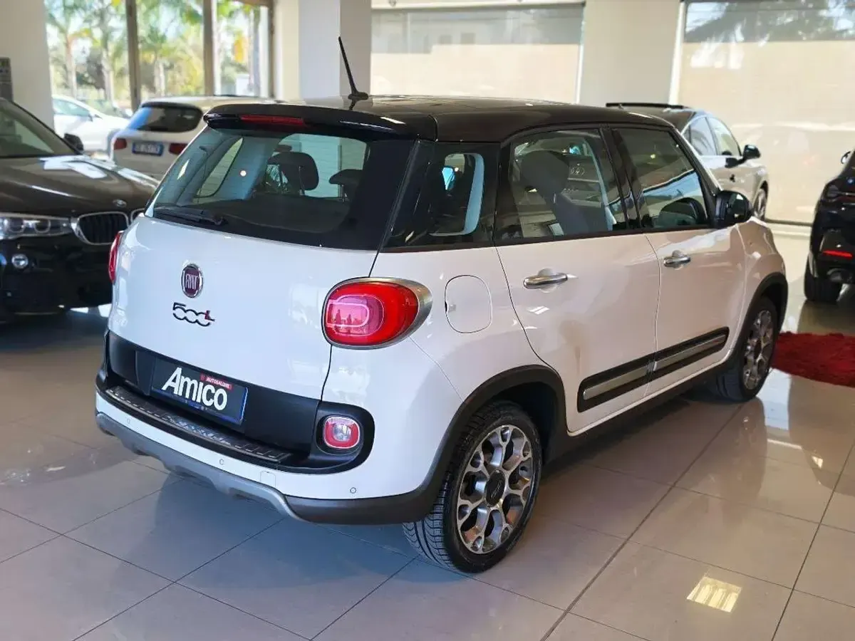 Usata Fiat 500L Trekking 95 CV (69 kW) 2018 Bianco Monovolume