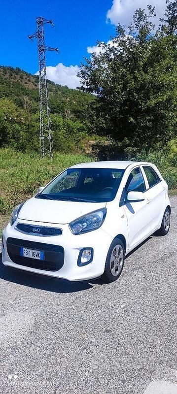 Usata Kia Picanto 65 CV (47 kW) 2015 Bianco Utilitaria