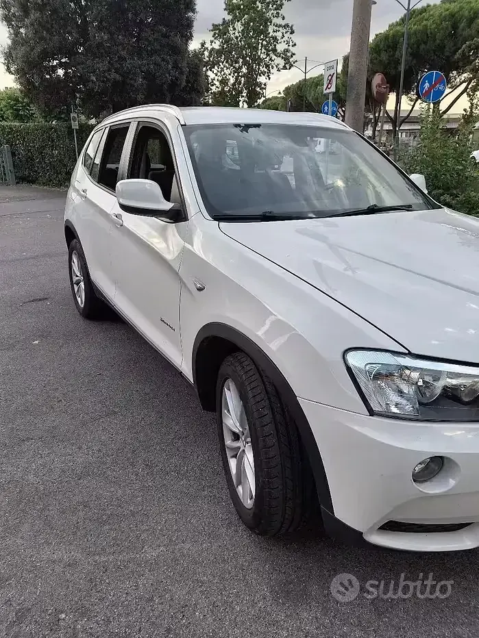 Usata BMW X3 Efficient Dynamics 184 CV (135 kW) 2013 Bianco SUV