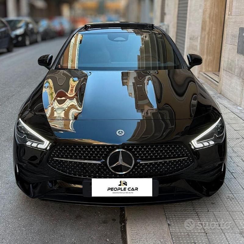 Usata Mercedes CLA200 AMG Line Premium Plus 150 CV (110 kW) 2025 Nero Berlina