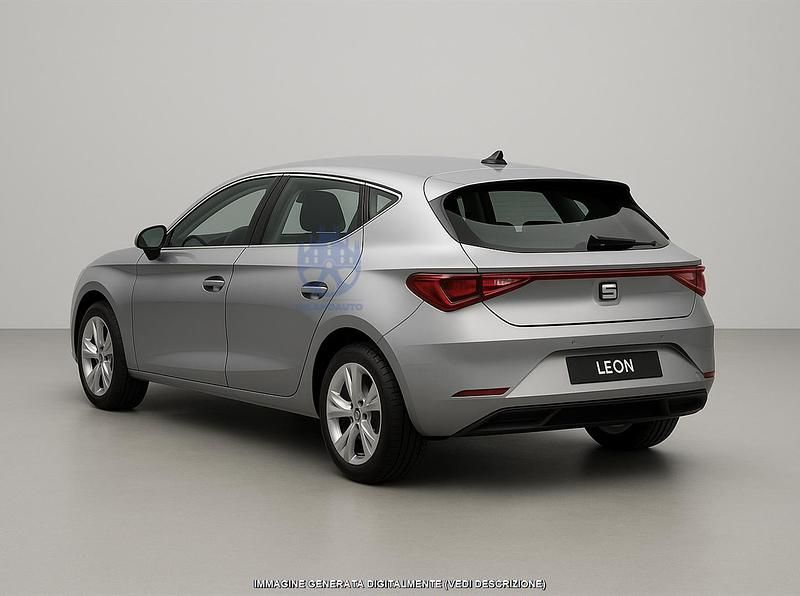 Usata Seat Leon Style 131 CV (96 kW) 2022 Grigio Utilitaria