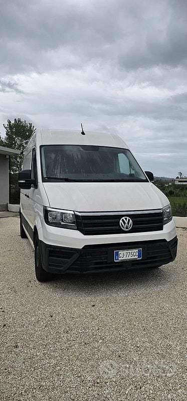 Bianco Usata 2022 VW Crafter Furgone | 18.990 € (Buon prezzo) - Immagine 1/4
