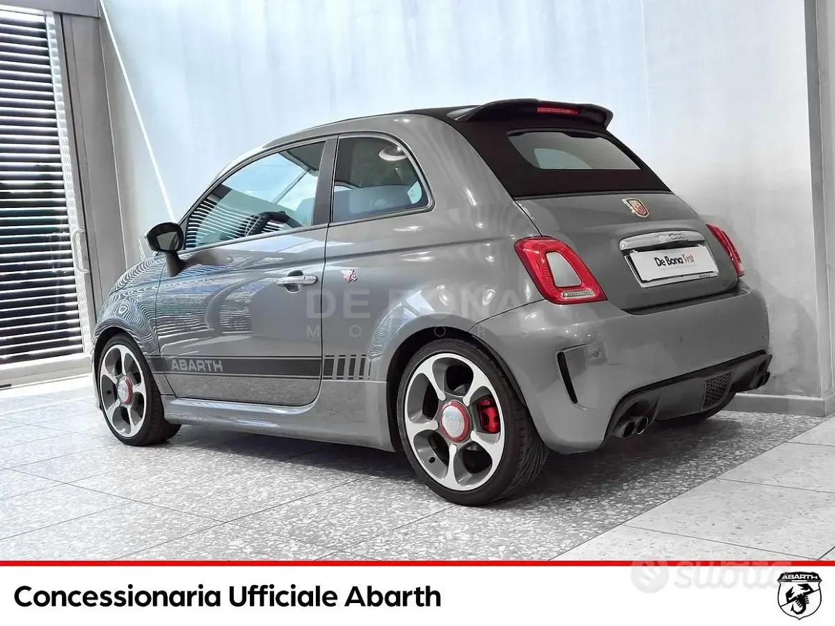 Usata Abarth 595C 140 CV (102 kW) 2011 Grigio Cabrio