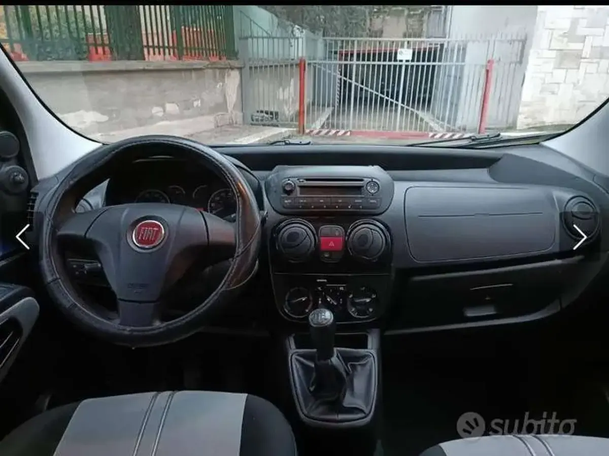 Usata Fiat Qubo Dynamic 75 CV (55 kW) 2015 Blu/azzurro Monovolume