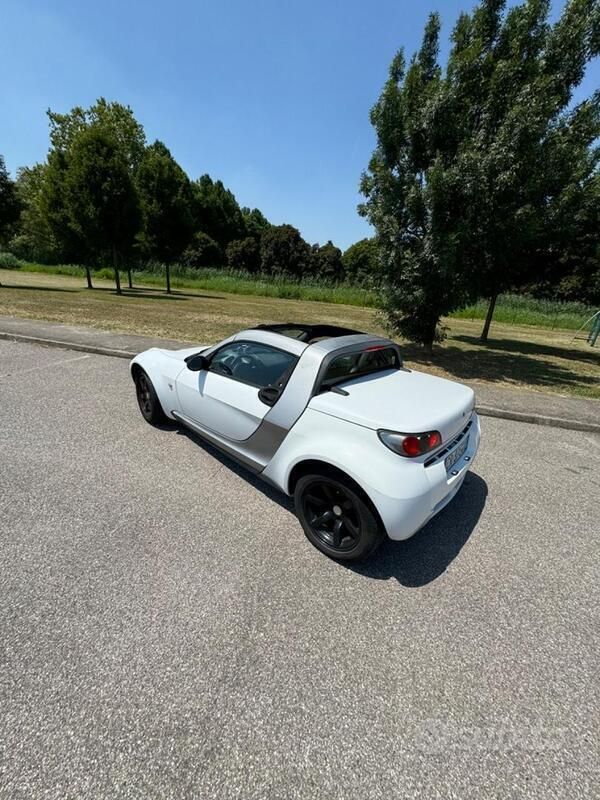 Usata Smart Roadster 82 CV (60 kW) 2004 Bianco Cabrio