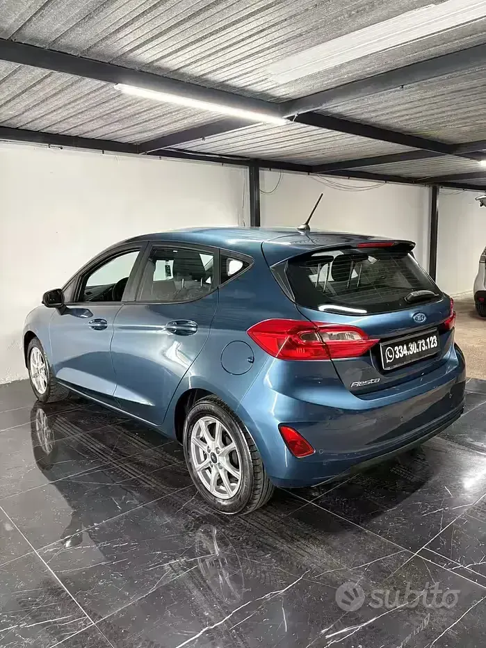 Usata Ford Fiesta 86 CV (63 kW) 2019 Bluazzurro Utilitaria