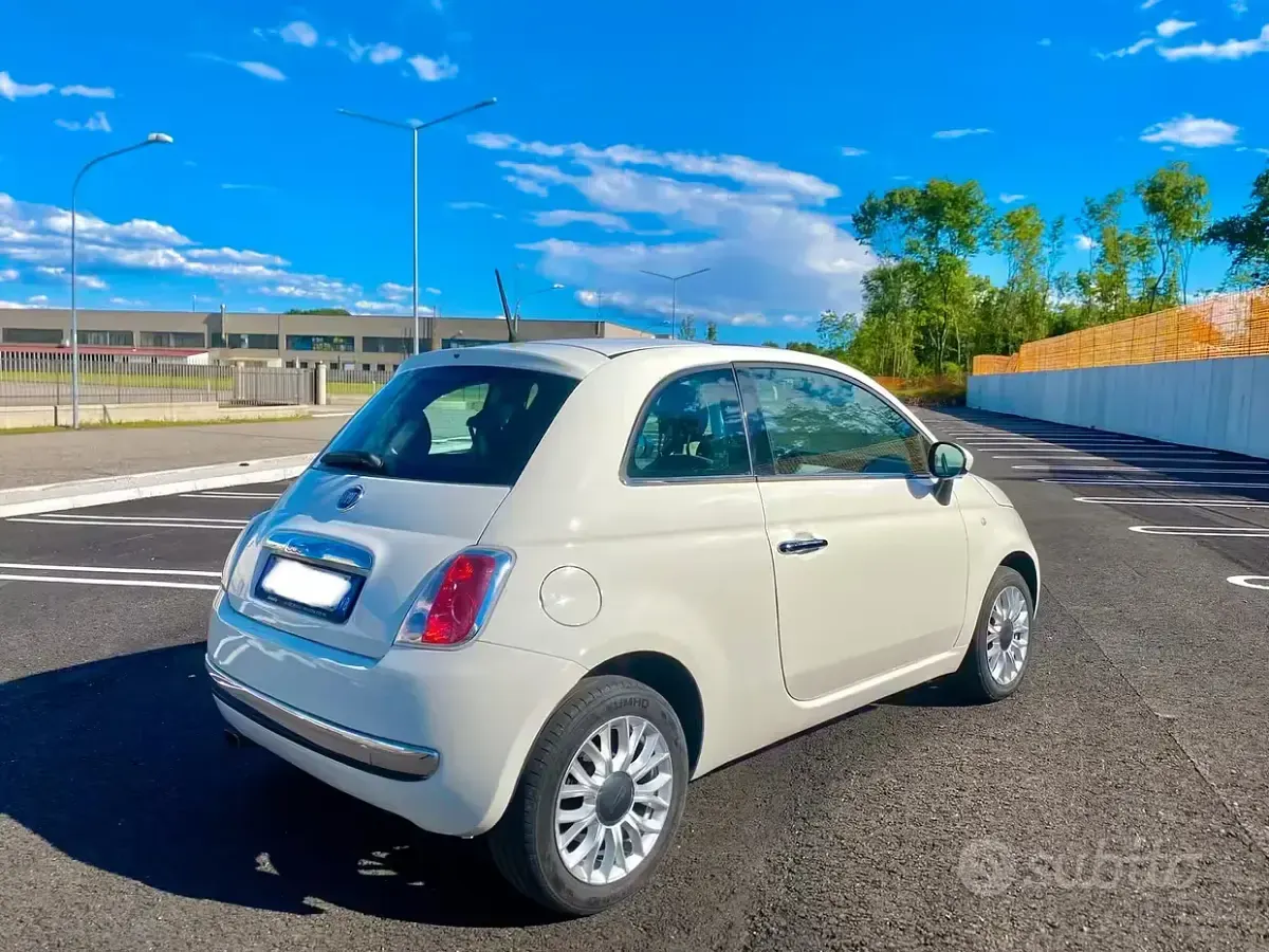 Usata Fiat 500 69 CV (50 kW) 2014 Bianco Utilitaria