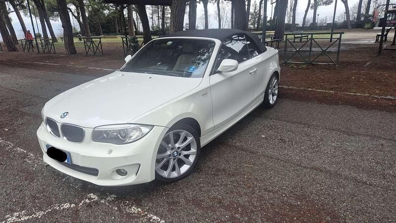 Usata BMW 120 Cabriolet 184 CV (135 kW) 2013 Bianco Cabrio