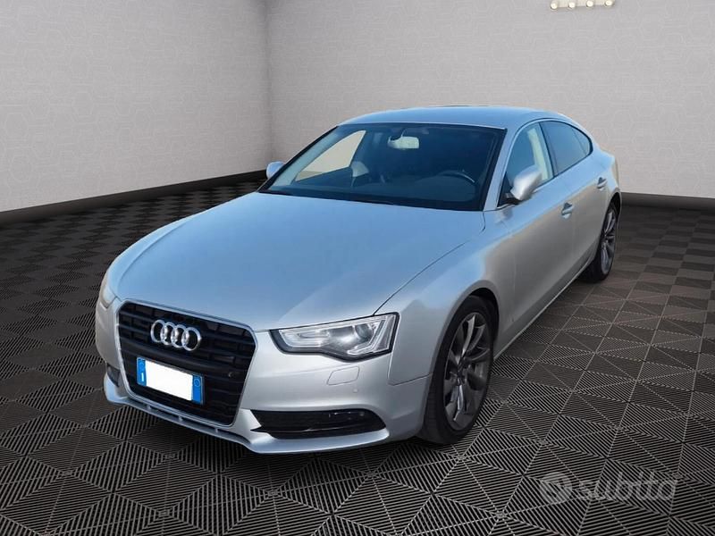 Usata Audi A5 177 CV (130 kW) 2013 Grigio Berlina