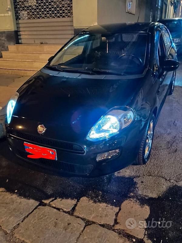 Usata Fiat Punto Evo 95 CV (69 kW) 2013 Nero Utilitaria