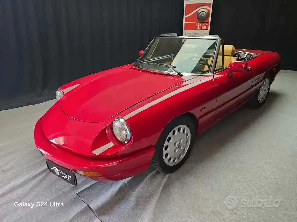 Usata Alfa Romeo Spider 122 CV (89 kW) 1990 Cabrio
