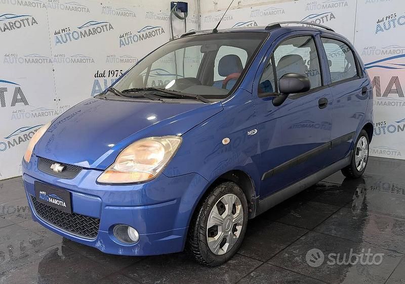 Usata Chevrolet Matiz SE 2008 Blu Utilitaria