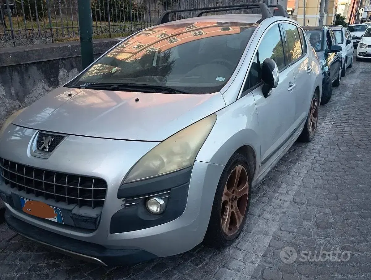 Usata Peugeot 3008 109 CV (80 kW) 2010 Grigio Station wagon