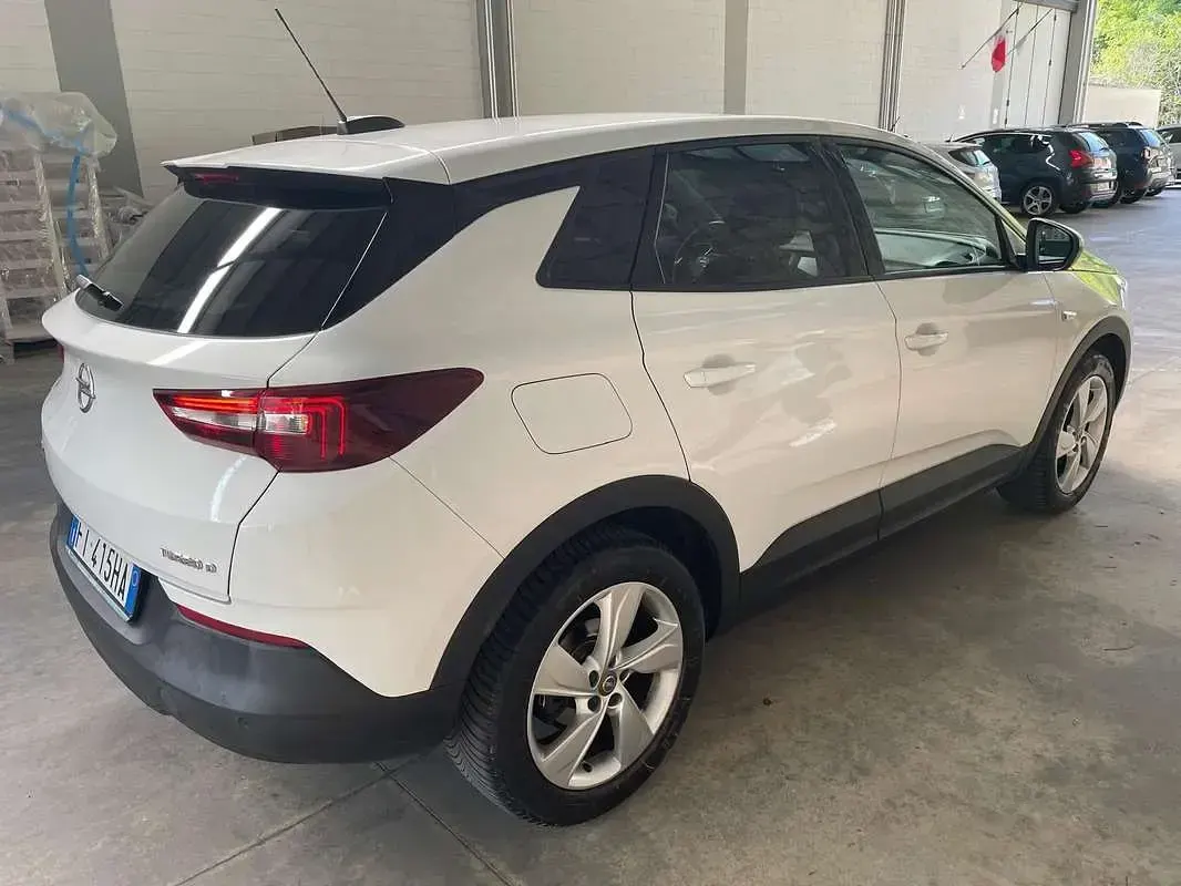 Usata Opel Grandland X 120 CV (88 kW) 2018 Bianco SUV