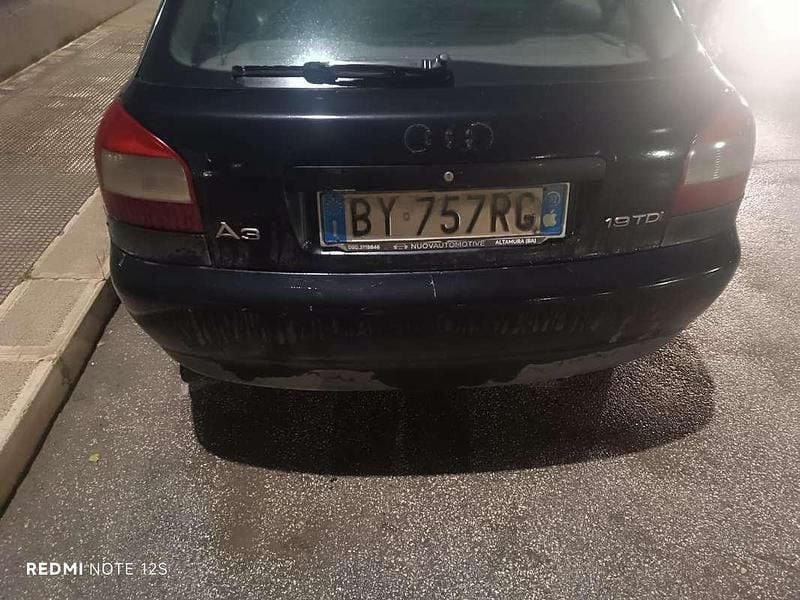Usata Audi A3 Ambition 131 CV (96 kW) 2002 Nero Utilitaria