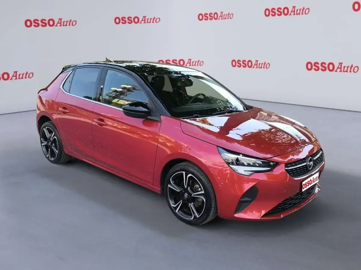 Usata Opel Corsa Elegance 101 CV (74 kW) 2022 Rosso Utilitaria