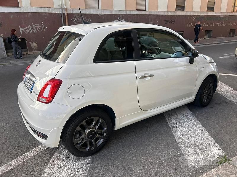 Usata Fiat 500 70 CV (51 kW) 2021 Bianco Berlina